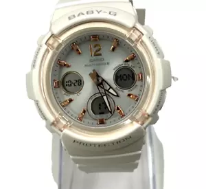 Reloj CASIO BABY-G Radio Solar BGA-2800-7AJF Damas Brújula Blanca - Imagen 1 de 11