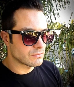 Mens Classic Retro Large Square WaYfe Designer Fashion Shades Sunglasses 866 - Picture 1 of 6