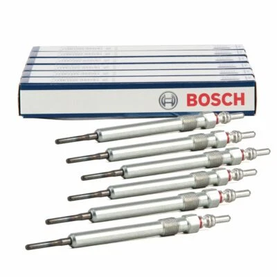 6x BOSCH GLP194 GLP2-HS 0250403009 Glühkerze für AUDI A4 A5 A6 A7 Q5 2.7/3.0 TDI - Bild 1 von 2