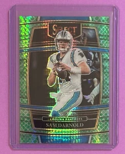2021 Select Sam Darnald Concourse Dragon Scale SSP /89 Panthers Vikings - Picture 1 of 4