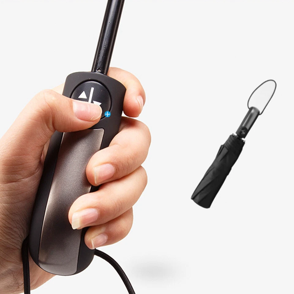 Paraguas Plegable Automaitc Compacto Cierre Automático Irrompible 1 Pieza Foto 1 de 4