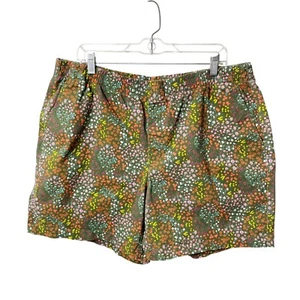 Lands' End Women's Multicolor Ditsy Floral Mid Rise Chino Shorts Plus Size 18W - Picture 1 of 6
