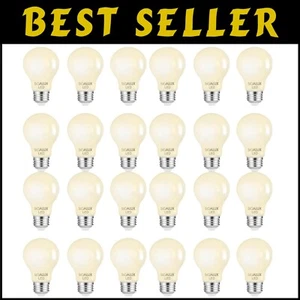 Vintage Frosted A19 LED Bulbs - 800 Lumen Brightness, Dimmable & Long-Lasting - Picture 1 of 8