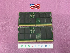 96GB 2x 48GB ECC SODIMM DDR5 4800MHz PC5-38400 262-pin Laptop Compatible RAM - Picture 1 of 3