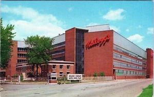 Cartolina Kellogg Company Battle Creek Michigan 5DK-35 non spedita - Foto 1 di 2