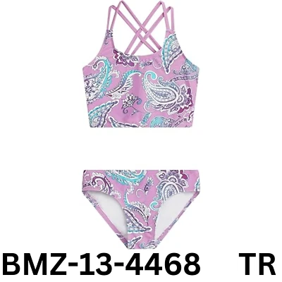 Tankini Kanu Surf Niñas Waverly UPF 50+ Playa Deporte Entrecruzado Verano Púrpura 16 Foto 1 de 3