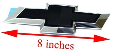 232134XX OEM parte trasera emblema de pajarita negra 2009-2017 Chevrolet Traverse Foto 1 de 4