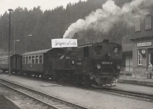 Alexisbad  Bahnhof Dampflok  995906-5  auf Bahnhof    Foto  s/w - Bild 1 von 2