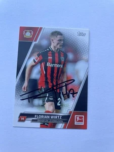 Match attax signiert Florian Wirtz NEU Autogramm Original DFB Bayer Leverkusen - Bild 1 von 2