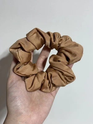American Apparel Bronce Cobre Spandex Scrunchie Alta Calidad Esencial Cabello Foto 1 de 2