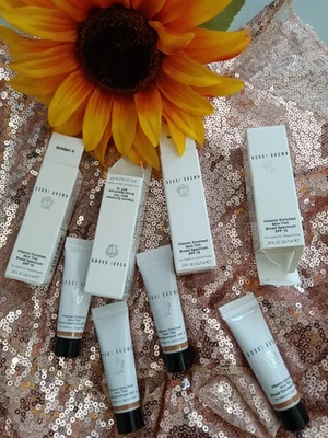 Lote 4 Bobbi Brown VITAMINA Enriquecida Piel Tinte FPS15 Dorado 2 0.24oz 7ml Cada uno Foto 1 de 4