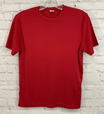 Camisa Sport-Tek 90836 Juvenil 100% Poliéster Roja Mediana Foto 1 de 4