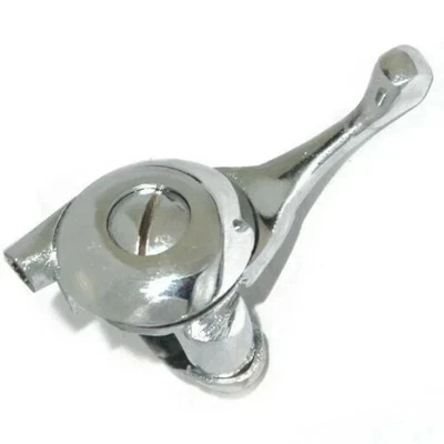 Apto para manillar Royal Enfield 7/8"" extremo de bola derecho Mag palanca obturadora de aire Foto 1 de 3