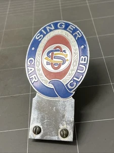 INSIGNIA DE COLECCIÓN CANTANTE CAR CLUB MASCOTA EMBLEMA INGLATERRA MUSCLE CAR MANCAVE - Imagen 1 de 5