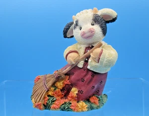 Mary’s Moo Moos Enesco 1996 November Moo Autumn Be In Pictures Kuh Figur Herbst - Bild 1 von 8