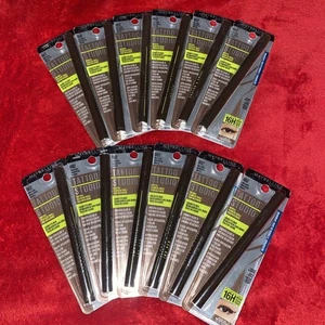 12 Maybelline Tattoo Studio Liquid Eyeliner Brown Waterproof 882 (0.03 fl oz) - Picture 1 of 2