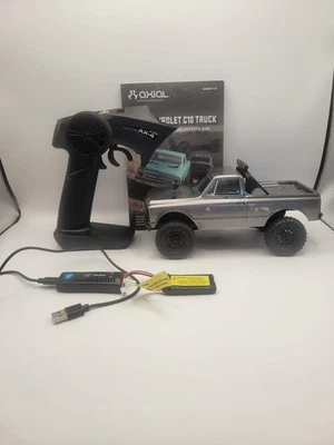 Axial 1/24 SCX24 1967 Chevrolet C10 4X4 Rock Crawler w/ Battery/Charger - Image 1 of 4