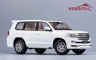 KENGFAI TK-KF024-2 1/18 Land Cruiser Perla Blanca Coche Modelo - Imagen 1 de 4