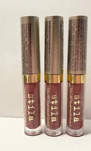 3 Stila Stay All Day Liquid Lipstick PATINA Travel Size 1.5ml/0.05oz AUTHENTIC - Picture 1 of 2