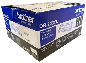 Genuine Brother DR-243CL DRUM Unit 4-Pack Full Set - Open Box Sealed Cartridges - Picture 1 of 10