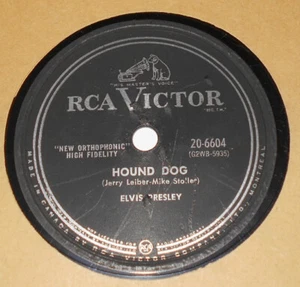RCA Victor 20-6604 Elvis Presley Hound Dog / Don't Be Cruel 78 RPM E- E- Canada - Picture 1 of 2