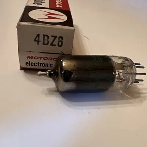 Vintage Motorola 4BZ6 Tube Nos Tested - Picture 1 of 2