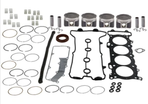 Engine Rebuild Kit HONDA AQUATRAX F-12 R-12 F12 R12 PISTONS GASKETS SBT - Picture 1 of 8