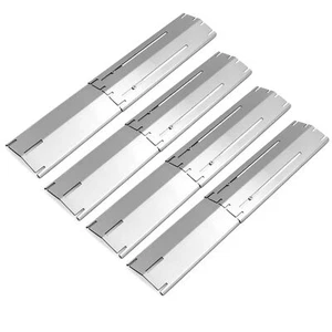 Universal Adjustable Tent Shield Stainless Steel Heat Plate Grill Burner Cover H - Picture 1 of 7