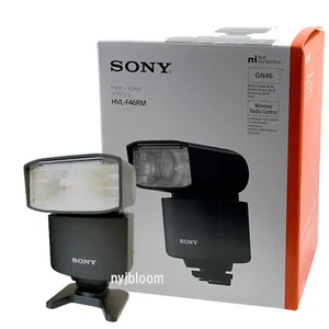 New SONY HVL-F46RM Wireless Radio Flash - Picture 1 of 12