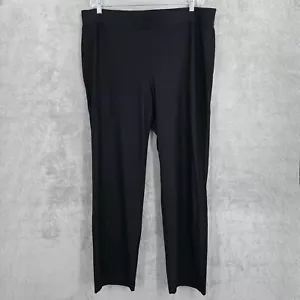 Pantalón Chicos Travelers Pull On 3 XL 16 Negro Pierna Recta Trabajo Oficina Cómodo - Imagen 1 de 8