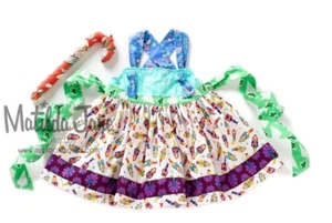 Matilda Jane Platinum The Waltz Of The Snowflakes Knot Top Sz 8 NWOT Nutcrackers - Picture 1 of 11