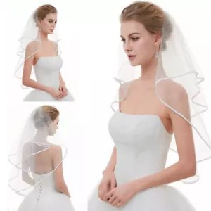 Bride to Be Hen Night Veil with Comb Halloween Night Party Fancy Dress Costume - Picture 1 of 6