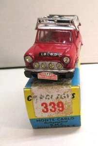Corgi Toys 339, B.M.C. Montecarlo Mini Cooper 'S', rara, originale, - Foto 1 di 5