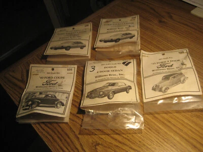 WILLIAMS BROS. HO МАСШТАБ МОДЕЛЬ НАБОР ЛОТ (7) - Изображение 1 из 4