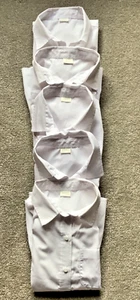 5 x Girls NEXT White School Blouses Age 9 Years - Picture 1 of 3