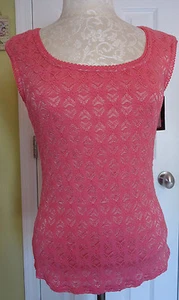 NWT Wrapper Pink Sleeveless Blouse (with lining) - Size L - Picture 1 of 8