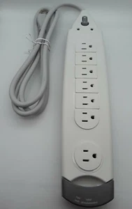 Belkin 7-Outlet SurgeMaster Home Series Power Strip Surge Protector with 6ft - Picture 1 of 7