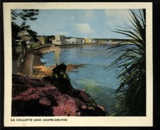 Tobacco Card,Ching,AROUND ABOUT IN JERSEY,1st,1963,La Collette Havre Des Pas,#4