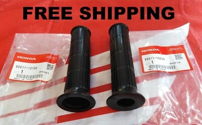 HONDA S65 S90 CT90 CB100 CB125 HAND GRIPS GENUINE HONDA 95011-13100 95011-13200 - Image 1 of 4