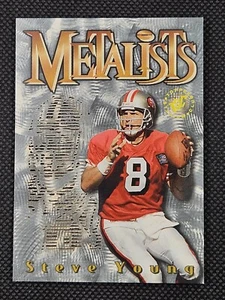1995 Topps Stadium Club Steve Young Medalists Die Cut San Francisco 49ers  HOF - Picture 1 of 2