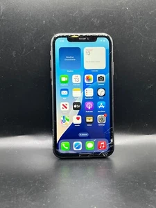 Apple iPhone 11 - 64 GB - Smartphone (sbloccato) nero, anteriore/posteriore rotto - Foto 1 di 14
