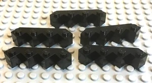 LEGO 5 Mattone Nero, Sfaccettatura Modificata 4x4, Parte 14413 - Foto 1 di 1
