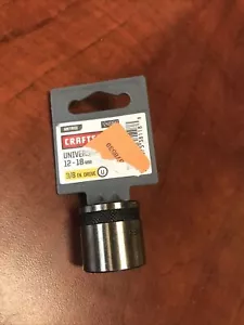 New Craftsman 3/8in. Drive Universal 12 Points 18 mm Socket 24984 - Picture 1 of 5