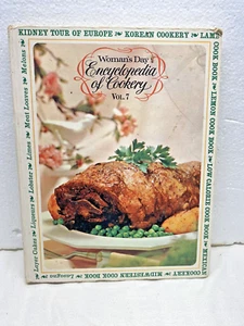 WOMAN'S DAY ENCYCLOPEDIA OF COOKERY VOL 7- COOKBOOK -RECIPES - 1966 -HARD COVER - Imagen 1 de 3