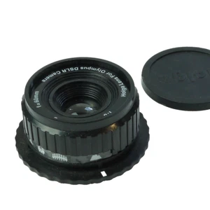 Obiettivo Holga 60mm f8 HL-O attacco quattro terzi per fotocamere DSLR Olympus + tappi - Foto 1 di 4