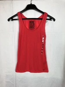 Undiz Ladies Tank Top Freezeitor Basic Shirt, Red, XS - Picture 1 of 3