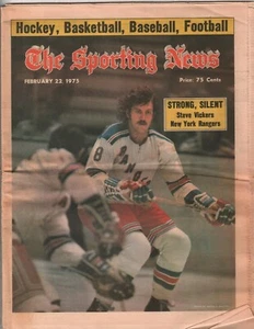 The Sporting News Mag Steve Vickers 22 de febrero 1975 073021nonr - Imagen 1 de 1