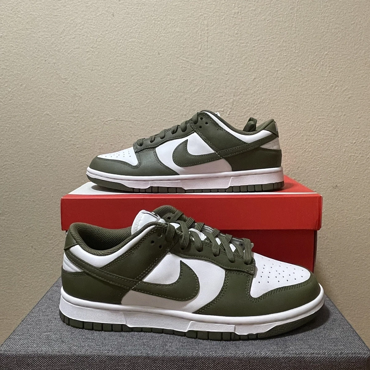 Nike Dunk Low Medium Olive W | eBay