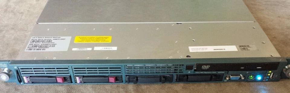 CISCO 3350 NAC Appliance Manager Server 3.0GHz 2GB E200i DVD No HDD - Image 1 of 4
