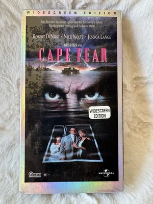 CAPE FEAR New VHS Widescreen Robert DeNiro, Nick Nolte, Jessica Lange - Image 1 of 2
